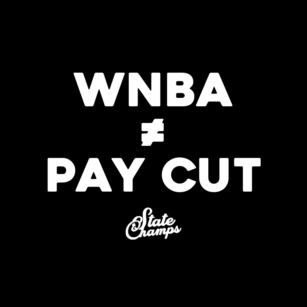 WNBA ≠ A PAYCUT Sticker