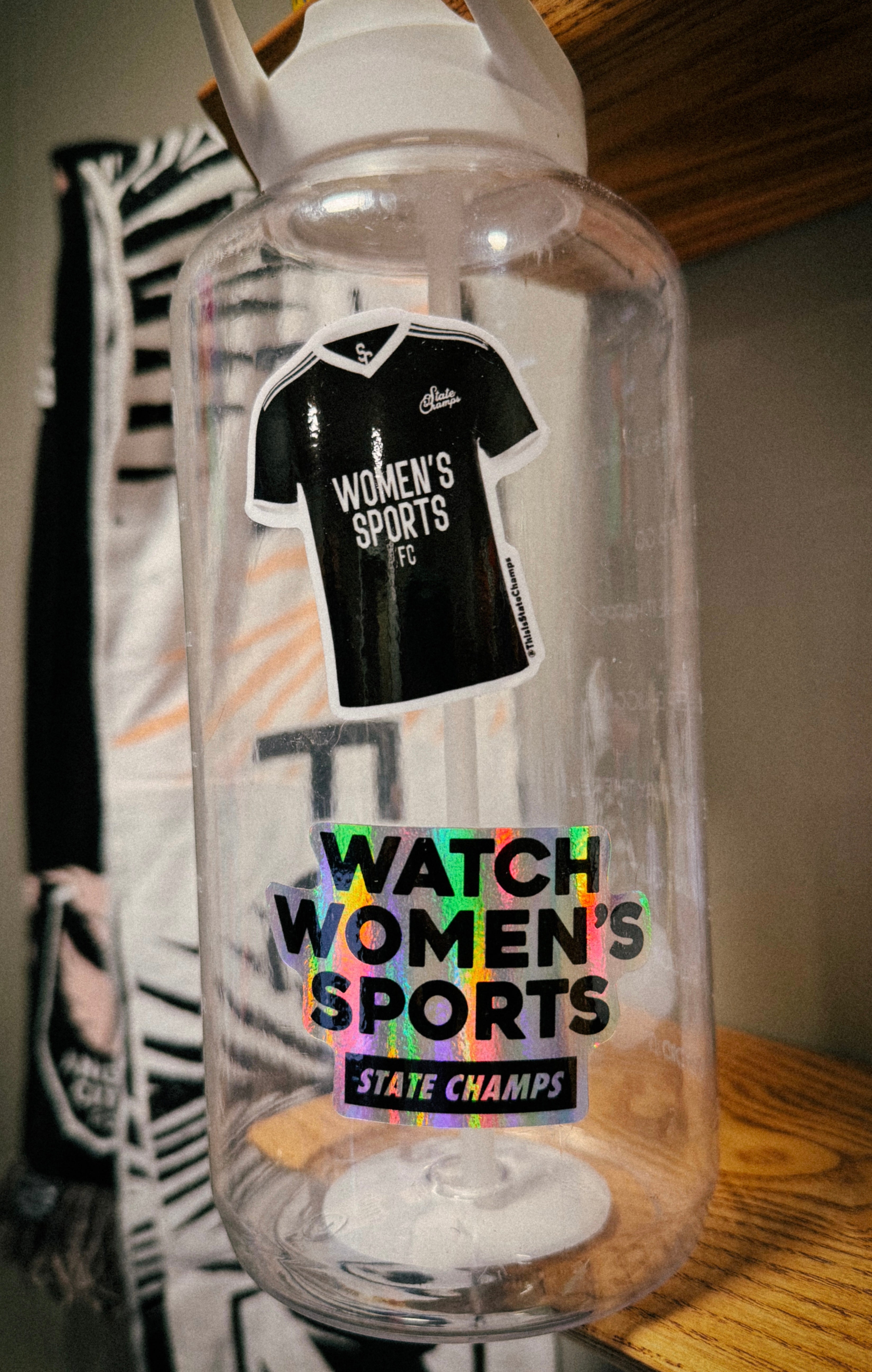 Watch Women's Sports Holographic Sticker