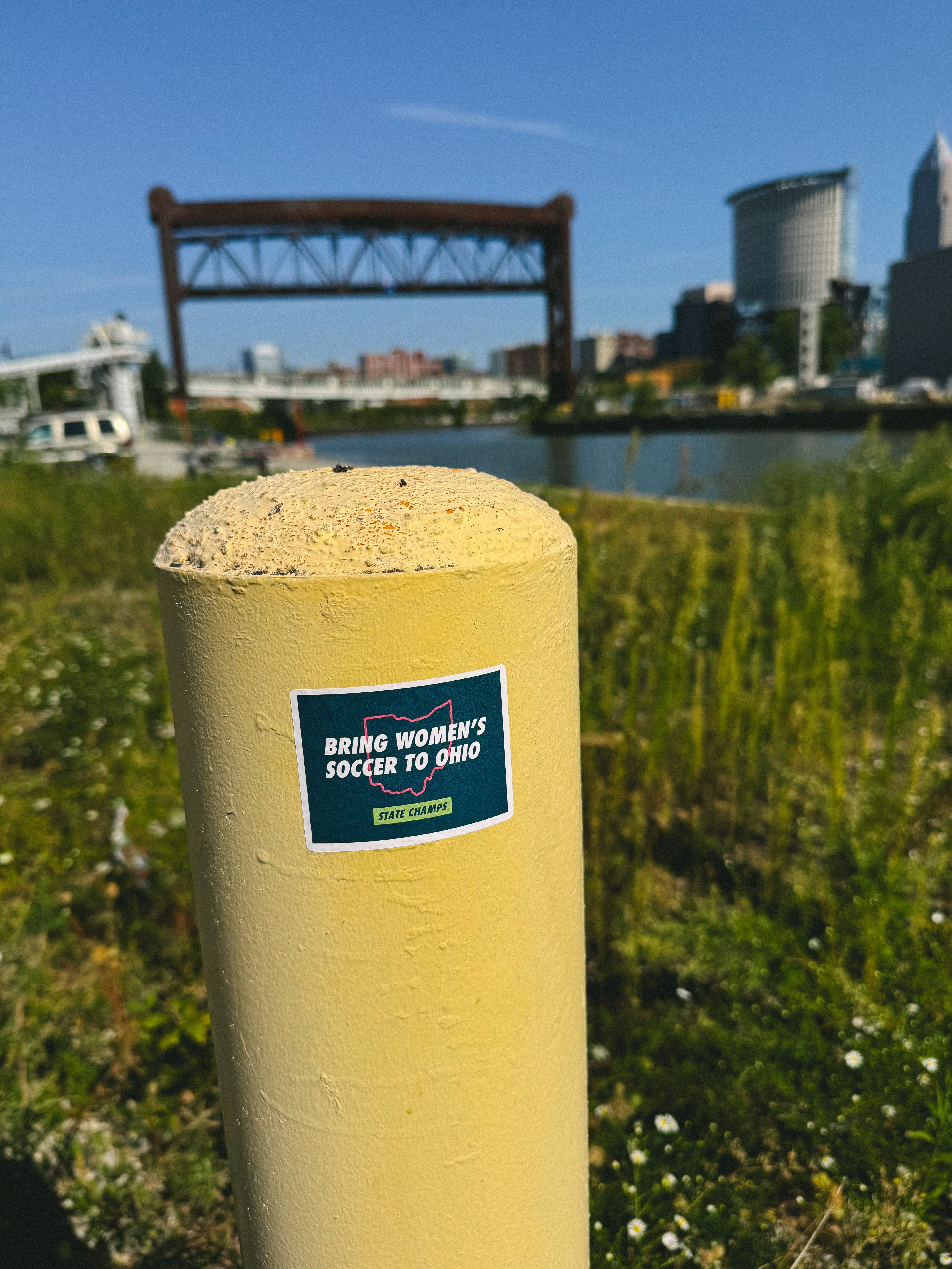 Bring Women's Soccer to Ohio Sticker