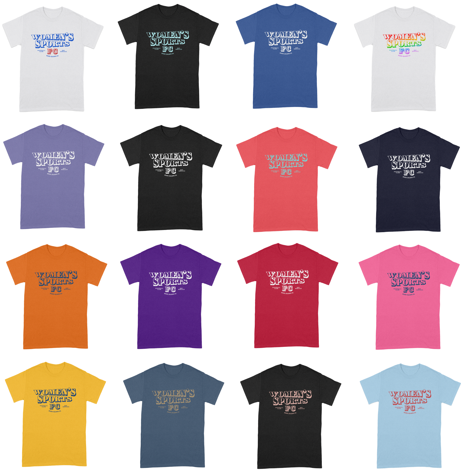 Women's Sports FC Team Tee