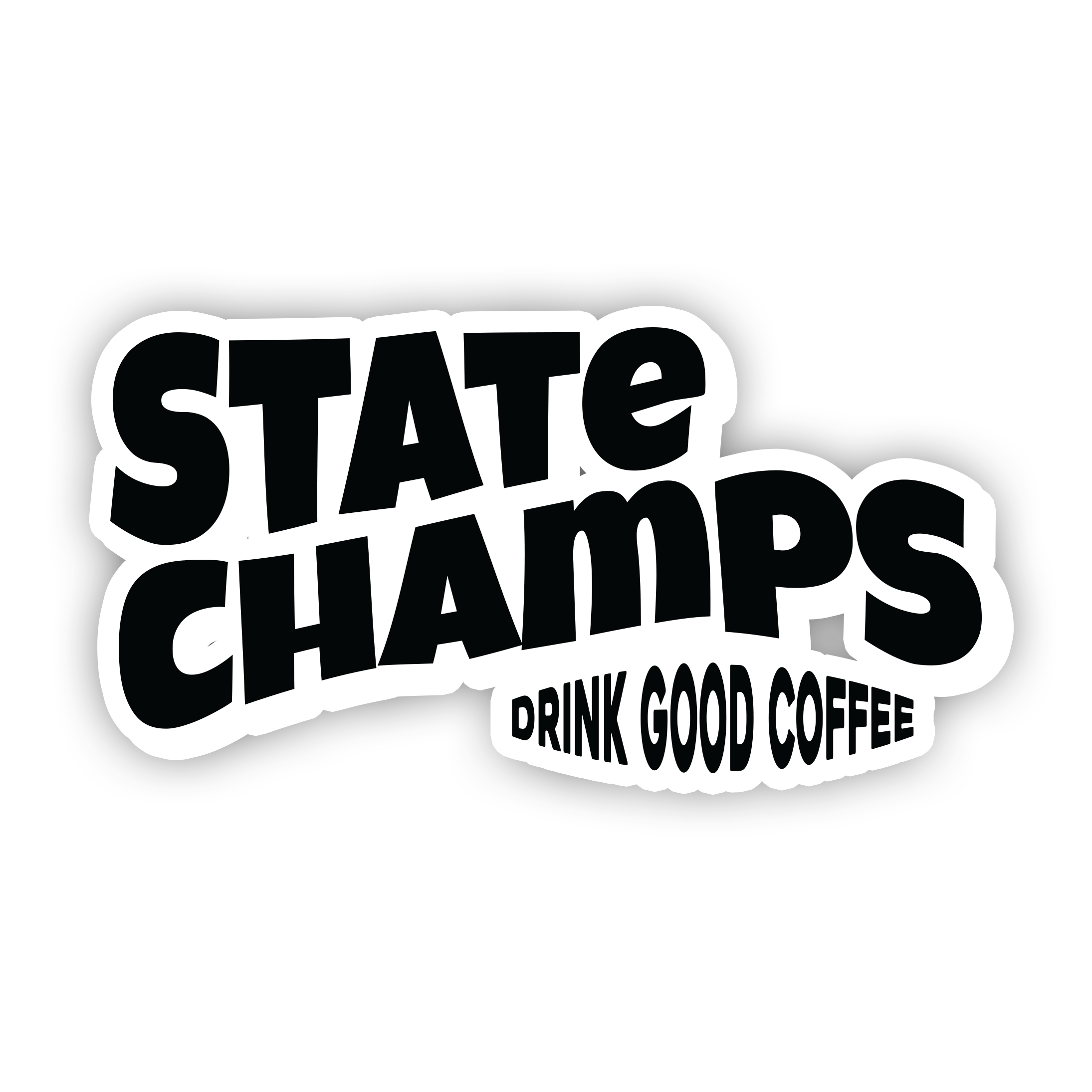 Drink Good Coffee Sticker