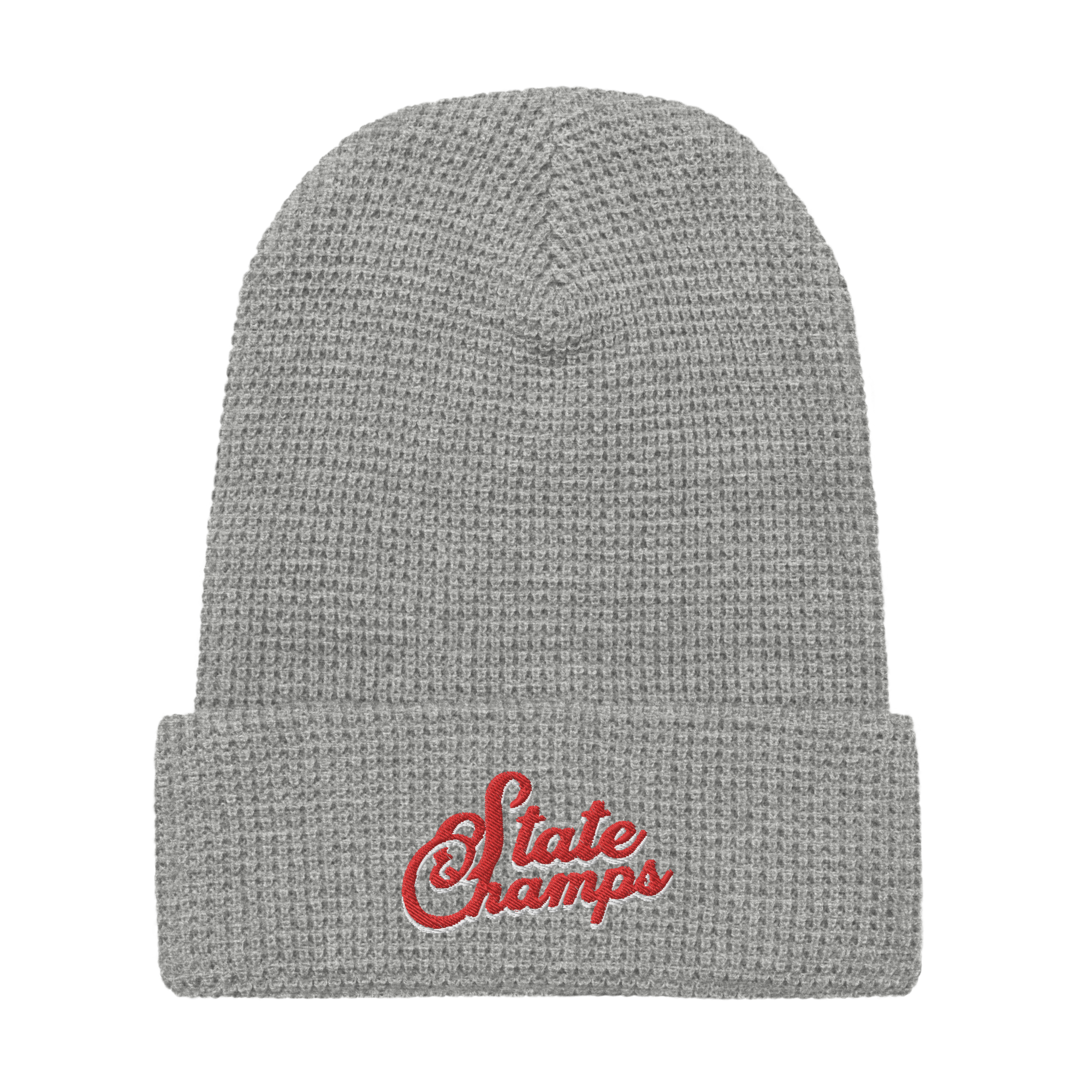 Candy Cane Waffle beanie