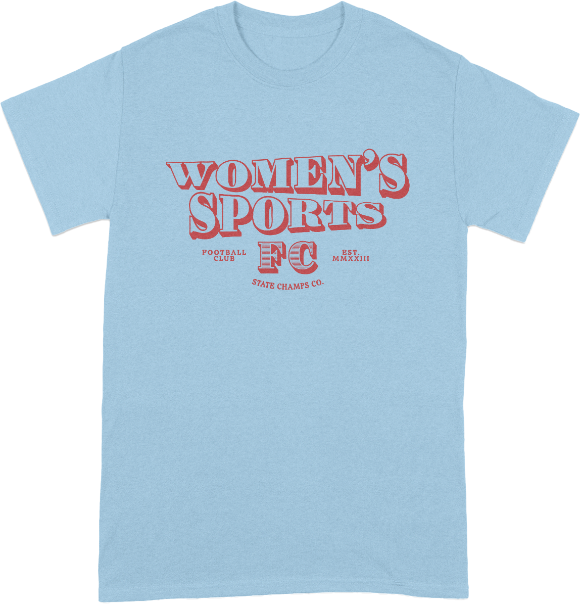 Women's Sports FC Team Tee