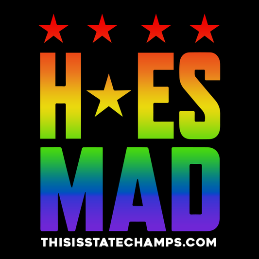 H*es Mad x State Champs - Pride Sticker