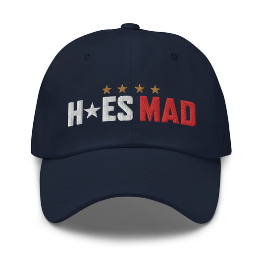 H*es Mad x State Champs - US of A Dad Hat (Navy)