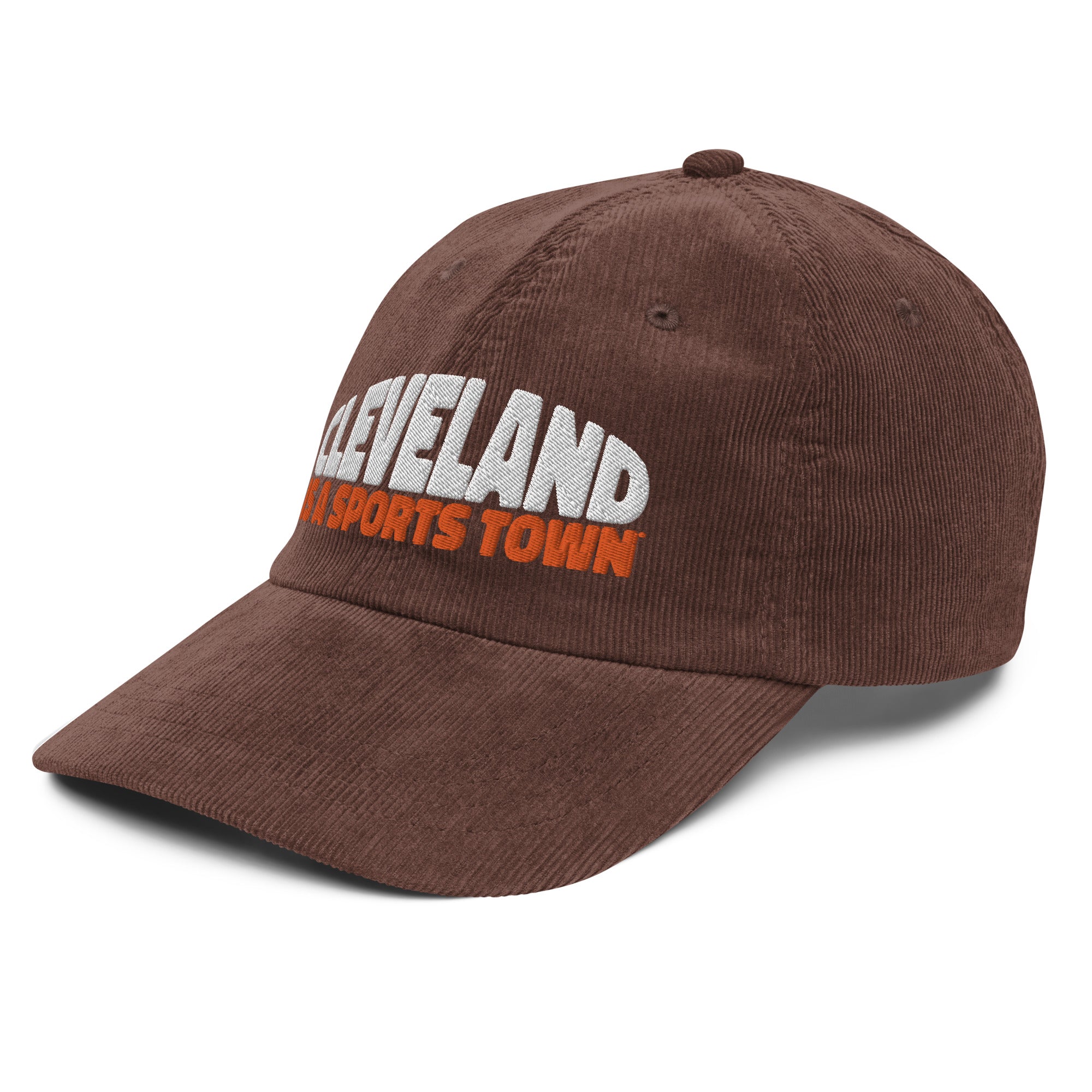 Cleveland is a Sports Town Throwback Hat - Football