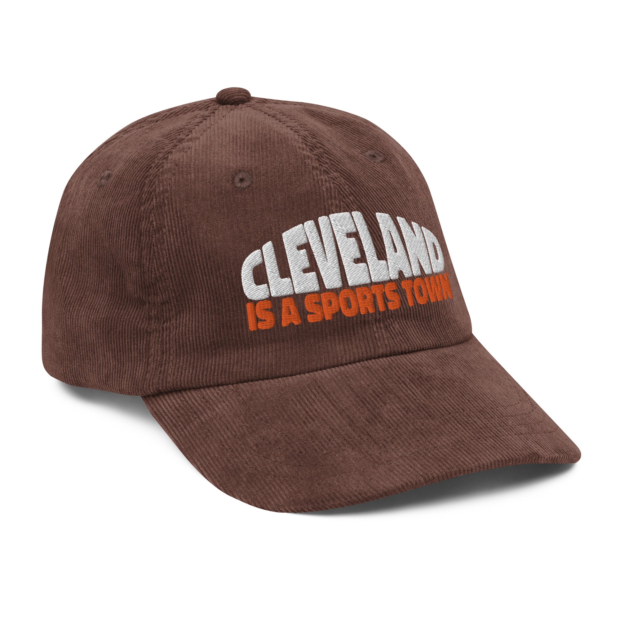 Cleveland is a Sports Town Throwback Hat - Football